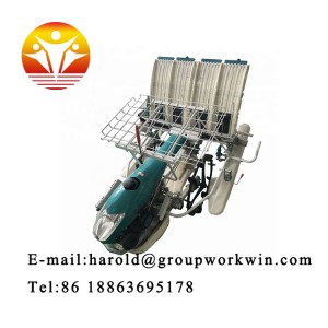 2ZF-4K type 4 rows chinese mechnical rice transplanter